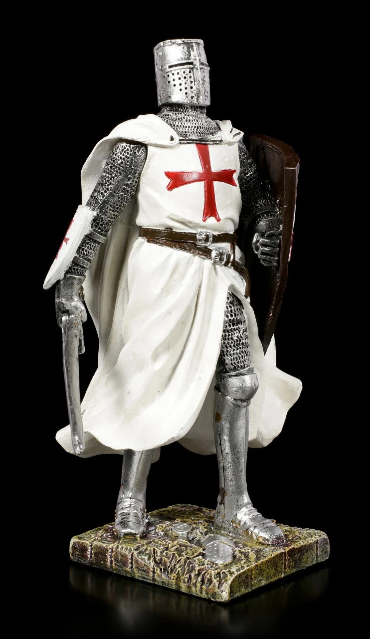 Deutsche Templerritter Figur Mit Schwert Und Schild 4 Deutsche Templerritter Figur Mit Schwert Und Schild – Bild 2