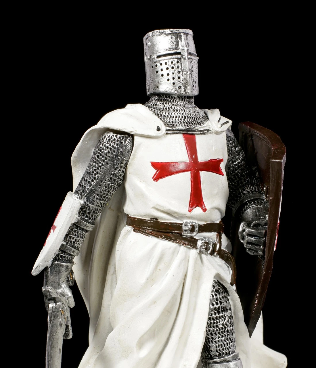 Deutsche Templerritter Figur Mit Schwert Und Schild 8 Deutsche Templerritter Figur Mit Schwert Und Schild – Bild 6