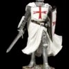 Deutsche Templerritter Figur Mit Schwert Und Schild -Figurenmodell Geschäft Deutsche Templerritter Figur Mit Schwert Und Schild 1280x1280