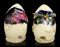 Schlüpfende Drachen Babys Mit LED - 2er Set -Figurenmodell Geschäft Drachen Babys Schluepfen Aus Ei Mit LED Beleuchtung 2er Set 1 1280x1280