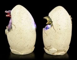 Schlüpfende Drachen Babys Mit LED - 2er Set -Figurenmodell Geschäft Drachen Babys Schluepfen Aus Ei Mit LED Beleuchtung 2er Set 3 1280x1280