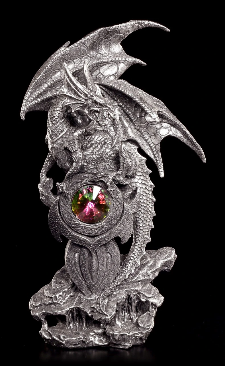 Drachen Figur - Alastar Bewacht Kristall 3 Drachen Figur - Alastar Bewacht Kristall