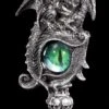 Drachen Figur Mit Grünem Auge - Into Your Soul -Figurenmodell Geschäft Drachen Figur Mit Gruenem Auge Into Your Soul 1 1280x1280
