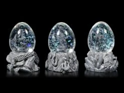 Drachen In Eiern - Schneekugel 3er Set -Figurenmodell Geschäft Drachen In Eiern Schneekugel 3er Set 1280x1280