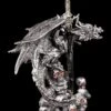 Brieföffner - Drache Balor Mit Totenköpfen -Figurenmodell Geschäft Drachen Totenkopf Briefoeffner 1280x1280