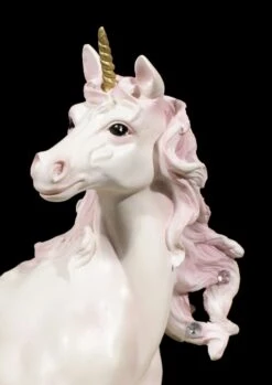 Einhorn Figur Auf Wiese Mit Schmucksteinen -Figurenmodell Geschäft Einhorn Figur Auf Wiese Mit Glitzersteinen 5 1280x1280