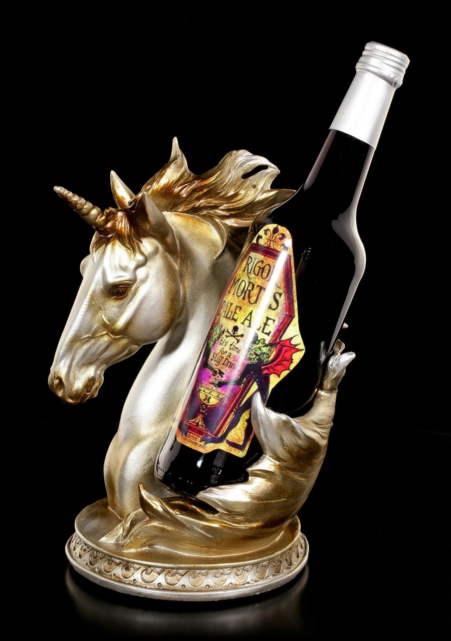 Einhorn Figur Als Flaschenhalter