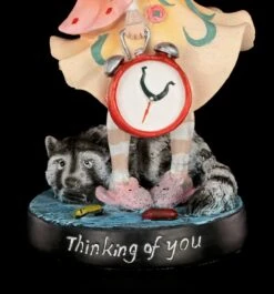 Elfen Figur Mit Waschbär - Thinking Of You -Figurenmodell Geschäft Elfe Beige Thinking 10 1280x1280