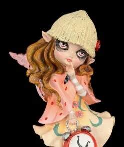 Elfen Figur Mit Waschbär - Thinking Of You -Figurenmodell Geschäft Elfe Beige Thinking 8 1280x1280