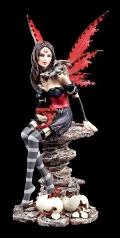 Elfen Figur Mit Drachen Jungen - Natascha