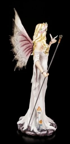 Magische Elfen Figur - Isahia Mit Weißer Taube -Figurenmodell Geschäft Elfen Figur Isahia Mit Weisser Taube 2 1280x1280