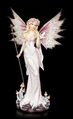 Magische Elfen Figur - Isahia Mit Weißer Taube