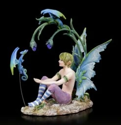 Elfen Figur - Junge Karim Mit Kleinen Drachen -Figurenmodell Geschäft Elfen Figur Junge Karim Mit Kleinen Drachen 2 1280x1280