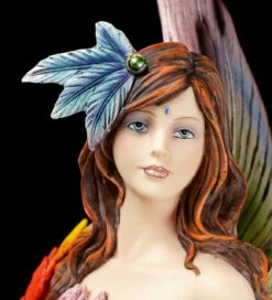 Dschungel Elfen Figur Mit Papagei -Figurenmodell Geschäft Elfen Figur Papagei 6 1280x1280