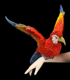 Dschungel Elfen Figur Mit Papagei -Figurenmodell Geschäft Elfen Figur Papagei 7 1280x1280