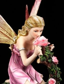 Elfen Figur - Rosanna Riecht An Rose -Figurenmodell Geschäft Elfen Figur Rosanna riecht an Rose 7 1280x1280