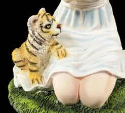 Engel Figur - Nariel Mit Tigerbabys -Figurenmodell Geschäft Engel Figur Nariel Mit Tigerbabys 6 1280x1280