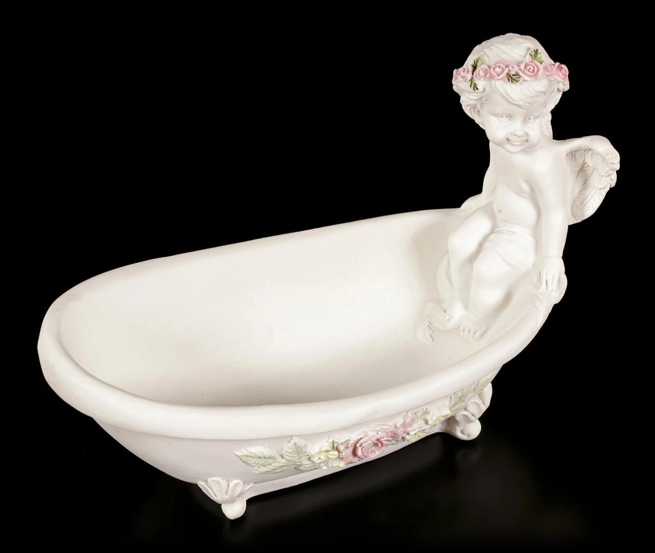 Engel Figur - Sitzend Auf Badewanne 10 Engel Figur - Sitzend Auf Badewanne – Bild 8