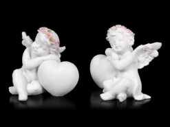 Engel Figuren - Putten Mit Herz - 2er Set -Figurenmodell Geschäft Engel Figuren Cherubim Mit Herz 2er Set 2 1280x1280