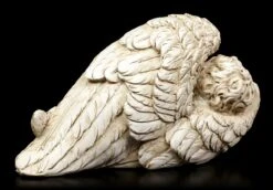 Engel Figur - Baby Eingehüllt In Flügel -Figurenmodell Geschäft Engel Schlafend 3 1280x1280