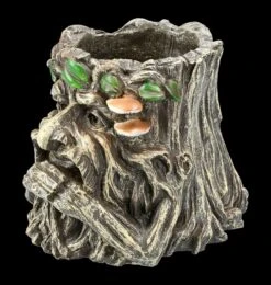 Pflanztopf - Greenman Hält Seinen Bart -Figurenmodell Geschäft FA 39674 Stiftebecher Greenman haelt seinen Bart 3 1280x1280