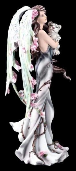 Schutz Engel Figur - Cathetel Mit Tiger -Figurenmodell Geschäft FS12770 Schutz Engel Figur Cathetel mit Tiger 8 1280x1280