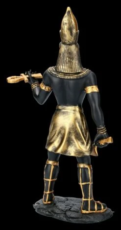 Ägyptische Krieger Figur - Horus - Schwarz Gold -Figurenmodell Geschäft FS12912 Aegyptische Krieger Figur Horus Schwarz Gold 6 1280x1280
