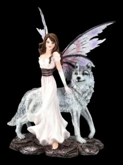 Elfen Figur - Alari Mit Ihrem Wolf -Figurenmodell Geschäft FS13385 Elfen Figur Alari mit ihrem Wolf 2 1280x1280
