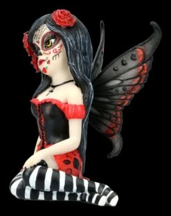 NEMESIS NOW Elfen Figur Rosalia - Sugar Skull Fairy -Figurenmodell Geschäft FS13653 Elfen Figur Rosalia Sugar Skull Fairy 3 1280x1280