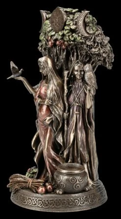 Keltische Dreifaltigkeits Göttin Figur - Altes Weib, Mutter & Jungfrau -Figurenmodell Geschäft FS15225 Keltische Dreifaltigkeits Goettin Figur Altes Weib Mutter Jungfrau 3 1280x1280