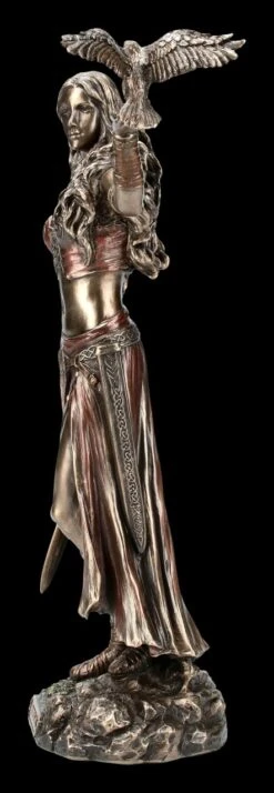 Morrigan Figur - Keltische Göttin Mit Rabe -Figurenmodell Geschäft FS15229 Morrigan Figur Keltische Goettin mit Rabe 3 1280x1280
