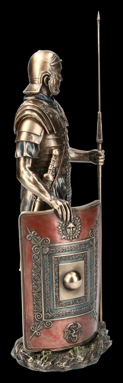 Römer Figur - Soldat Mit Speer Und Schild 7 Römer Figur - Soldat Mit Speer Und Schild – Bild 5