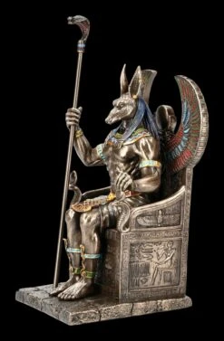Anubis Figur Sitzend Auf Thron -Figurenmodell Geschäft FS16155 Anubis Figur sitzend auf Thron 3 1280x1280