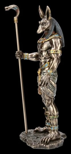 Anubis Figur Mit Kobra Zepter -Figurenmodell Geschäft FS16448 Anubis Figur mit Kobra Zepter 3 1280x1280