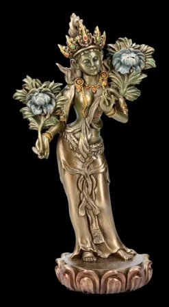 Grüne Tara Figur - Buddhistische Göttin -Figurenmodell Geschäft FS17164 Gruene Tara Figur Buddhistische Goettin 1 1280x1280