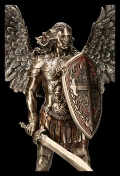 Erzengel Michael Figur Mit Schild Und Schwert -Figurenmodell Geschäft FS17273 Erzengel Michael Figur mit Schild und Schwert 8 1280x1280