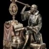 Galileo Galilei Figur Am Teleskop -Figurenmodell Geschäft FS18509 Galileo Galilei Figur am Teleskop 1 1280x1280