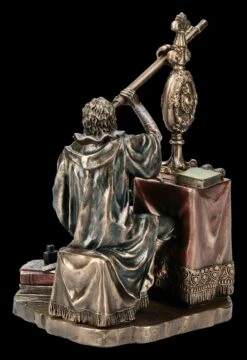 Galileo Galilei Figur Am Teleskop -Figurenmodell Geschäft FS18509 Galileo Galilei Figur am Teleskop 5 1280x1280