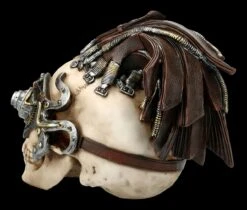 Steampunk Totenkopf - Dreadlock Device - Groß -Figurenmodell Geschäft FS19469 Steampunk Totenkopf Dreadlock Device gross 5 1280x1280