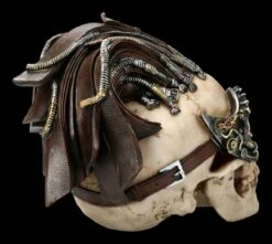 Steampunk Totenkopf - Dreadlock Device - Groß -Figurenmodell Geschäft FS19469 Steampunk Totenkopf Dreadlock Device gross 8 1280x1280