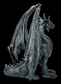 Schwarze Drachen Figur - Black Wing 10 Schwarze Drachen Figur - Black Wing -Figurenmodell Geschäft FS19688 Schwarze Drachen Figur Black Wing 6 1280x1280