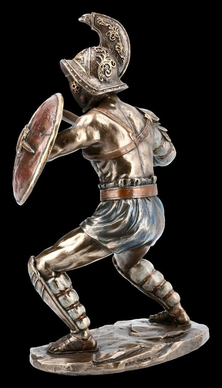 Gladiator Figur - Murmillo Im Kampf Mit Schwert 5 Gladiator Figur - Murmillo Im Kampf Mit Schwert – Bild 3