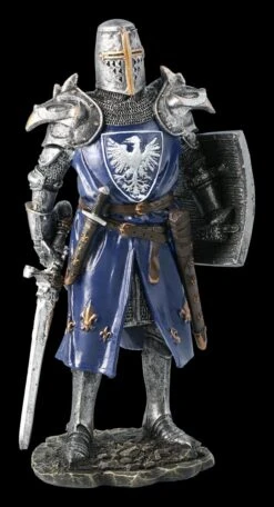 Deutsche Ritter Figur In Adlerrüstung