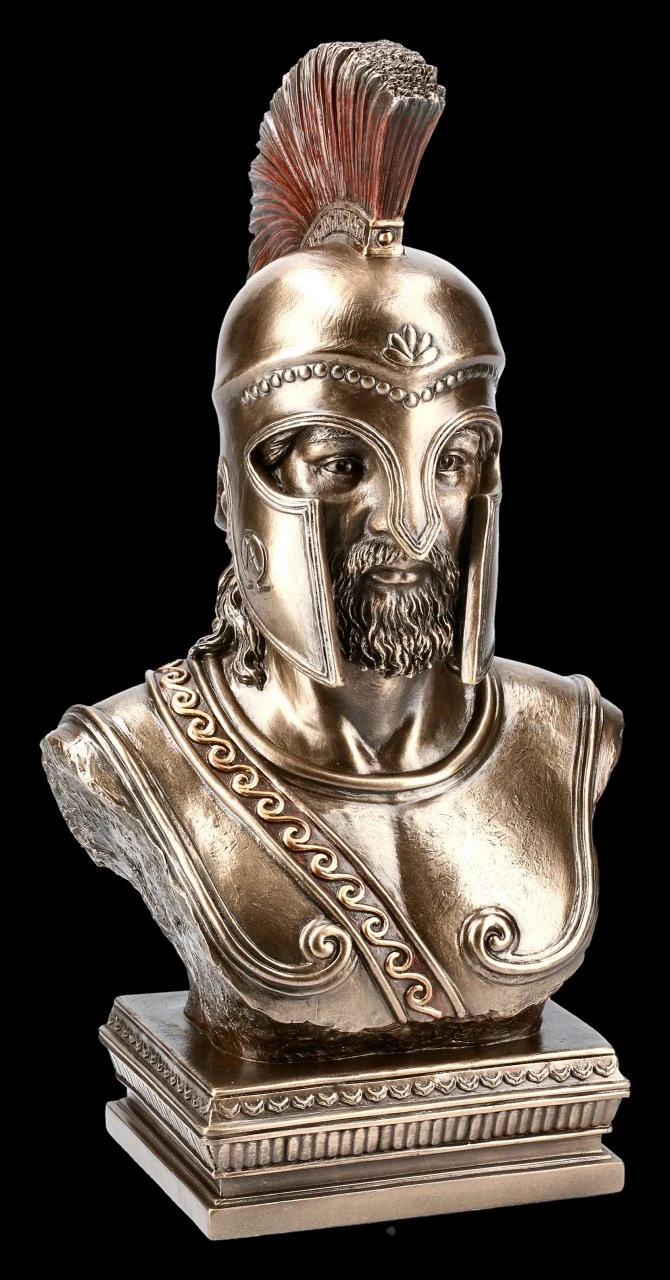 Spartaner Büste In Hoplitenrüstung 3 Spartaner Büste In Hoplitenrüstung