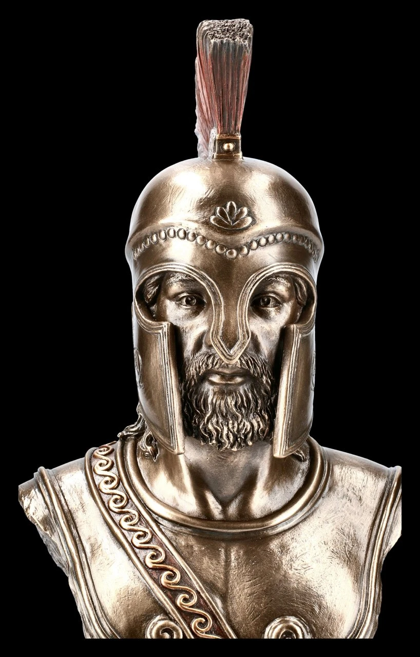 Spartaner Büste In Hoplitenrüstung 8 Spartaner Büste In Hoplitenrüstung – Bild 6
