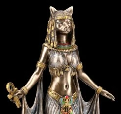 Bastet Figur Mit Ankh -Figurenmodell Geschäft FS20451 Bastet Figur mit Ankh 9 1280x1280
