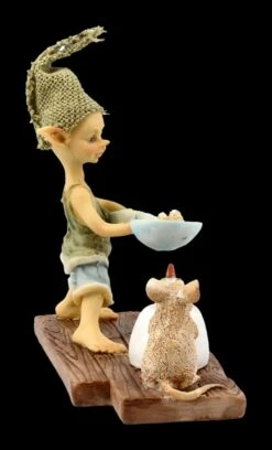 Pixie Kobold Figur - Popcorn über Kerze -Figurenmodell Geschäft FS20477 Pixie Kobold Figur Popcorn ueber Kerze 8 1280x1280
