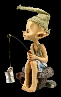 Pixie Kobold Figur - Angler Petri Heil -Figurenmodell Geschäft FS20482 Pixie Kobold Figur Petri Heil 3 1280x1280