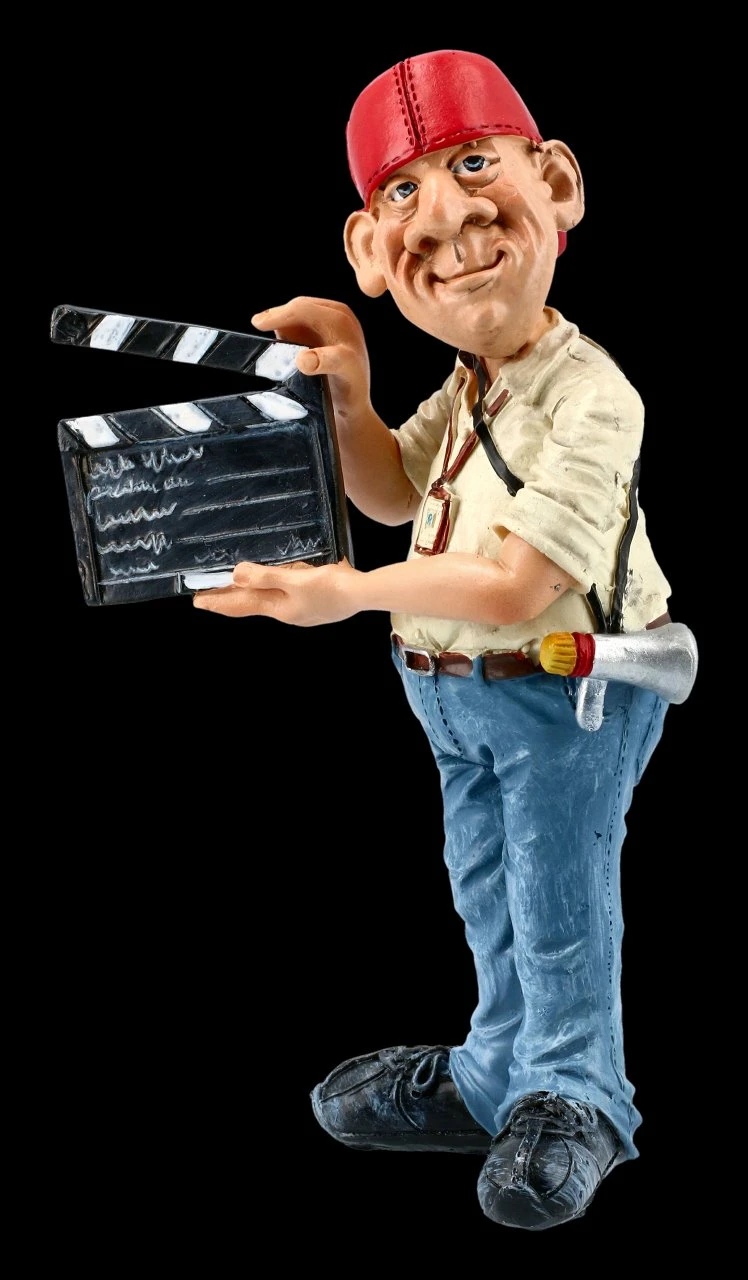 Funny Jobs Figur - Kameraassistent Mit Klappe 3 Funny Jobs Figur - Kameraassistent Mit Klappe