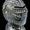 Mittelalterliche Sparkasse - Ritterhelm -Figurenmodell Geschäft FS20536 Mittelalterliche Sparkasse Ritterhelm 1 1280x1280